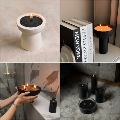 Kaarsenzand | Elegance Black | 500 gram