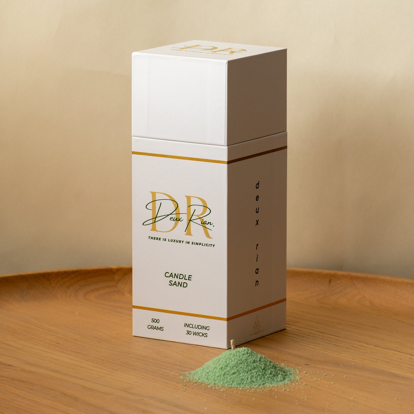 Kaarsenzand | Basil Green | 500 gram