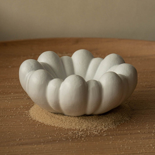 Ceramic Bloom Schaal | Wit