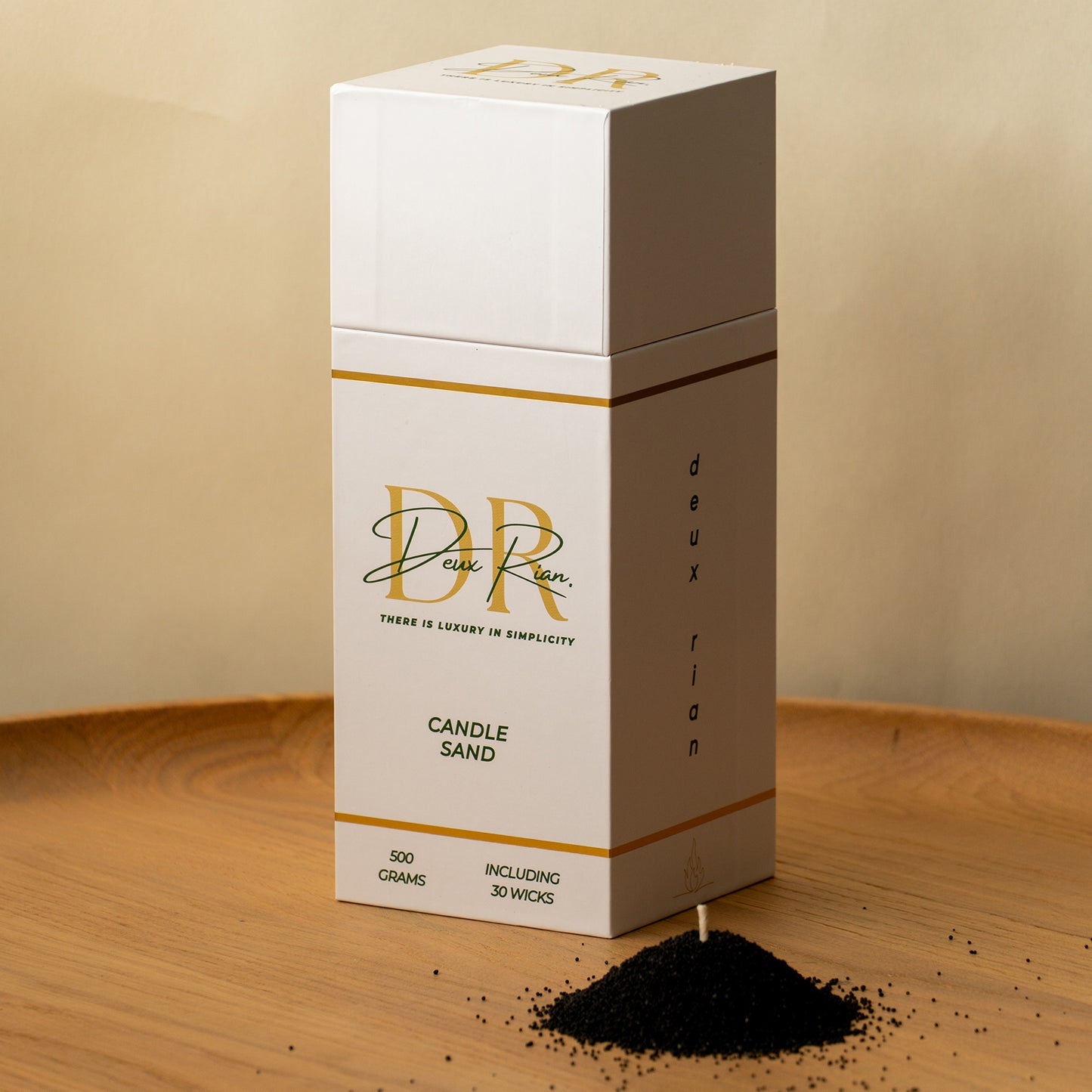 Kaarsenzand | Elegance Black | 500 gram