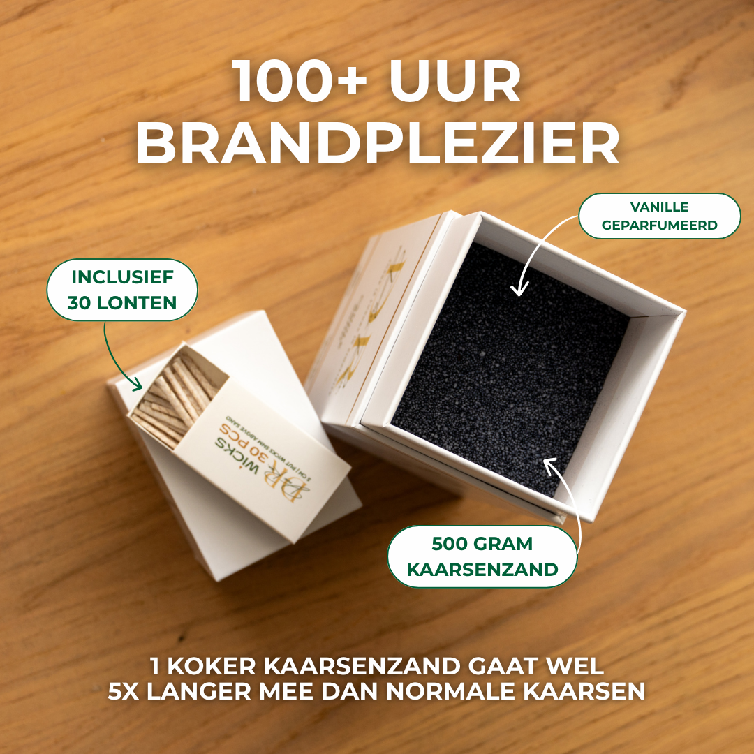 Kaarsenzand | Pebble Grey | 500 gram