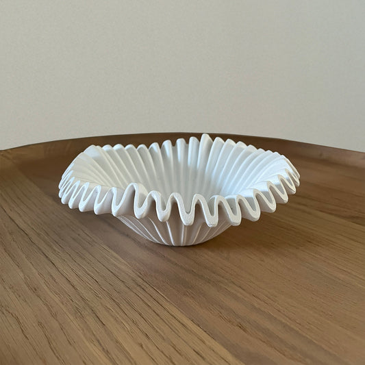Nordic Wave Schaal | Wit