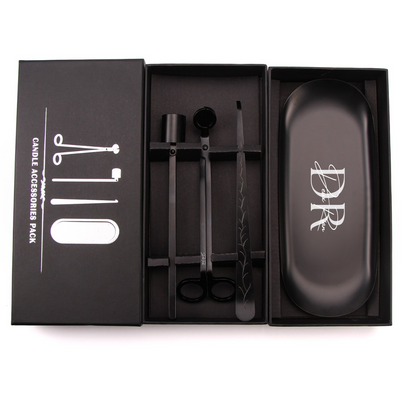 Candle Care Set | Zwart