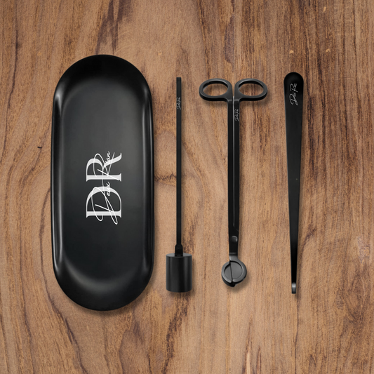 Candle Care Set | Zwart